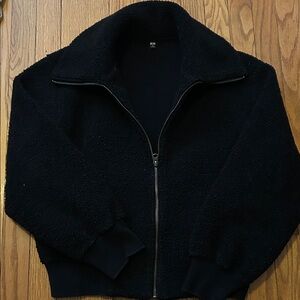 Uniqlo Black Zip-Up Jacket